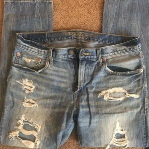 American Eagle Men's Ripped Distressed Jeans 32/30